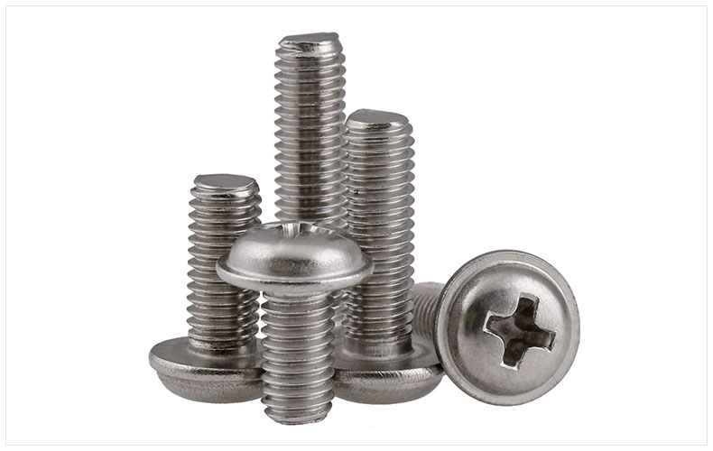 十字槽帶介螺釘