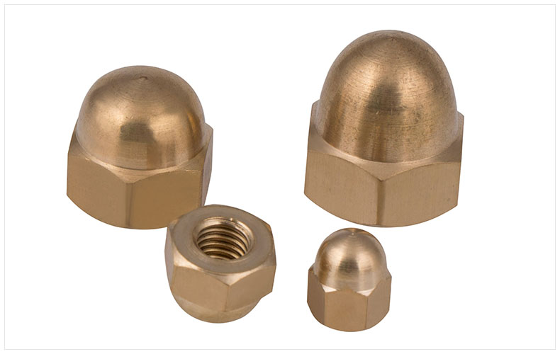 蓋型銅螺母