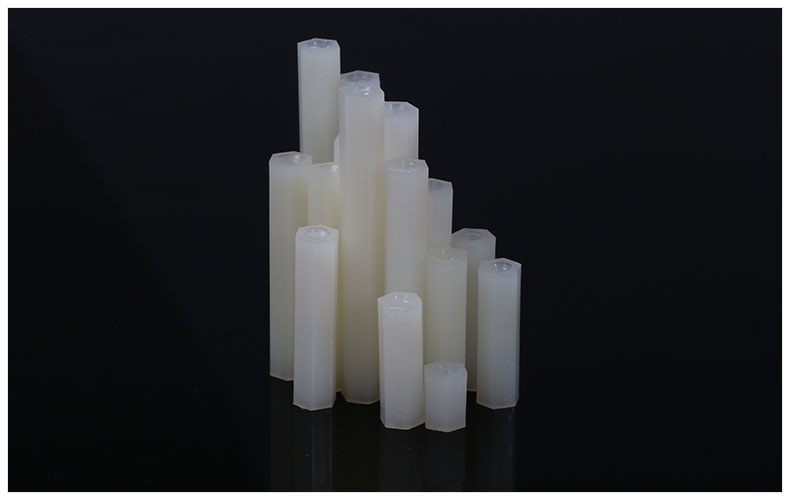 尼龍塑料六角雙通螺柱