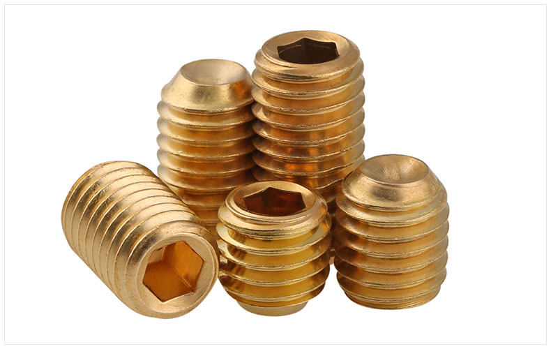 銅內(nèi)六角緊定螺絲